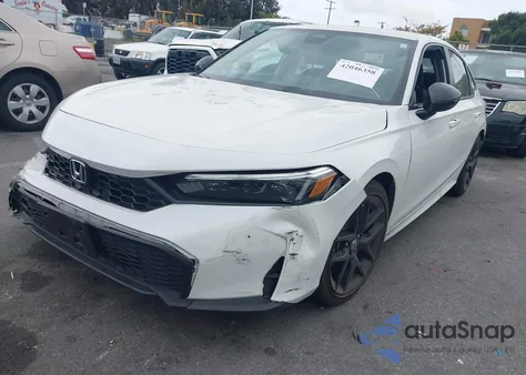 2025 Honda Civic Sport from USA, damaged, VIN 2HGFE2F55SH536680